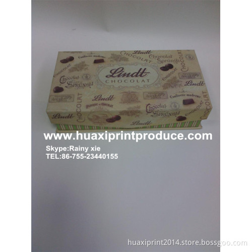 light yellow chocolate boxes